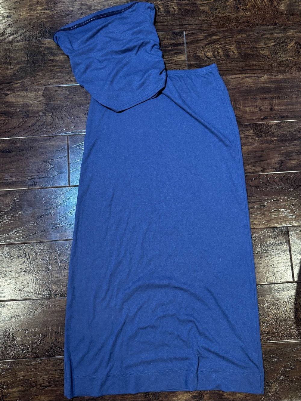 NWOT Free People Free-est 2 Piece Set Tube Top Maxi Skirt Purple Size Small